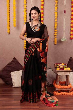 Beauty In Black Pure Chiffon