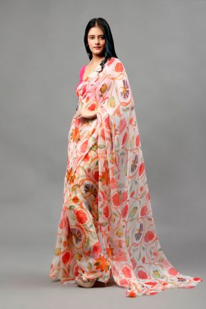 Ethnic Beauty in Chiffon