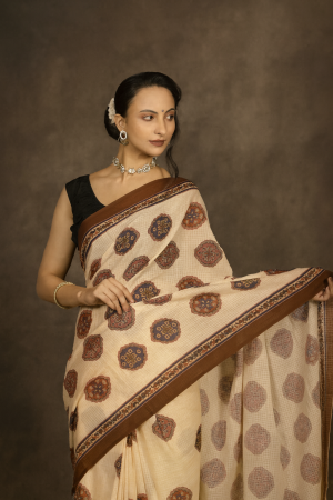 Ethereal Weave Indian Kota Saree